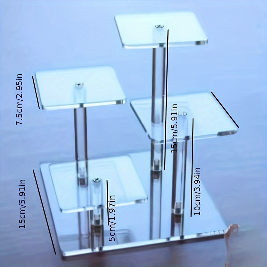 Tortenständer - Crystal Layers 3x