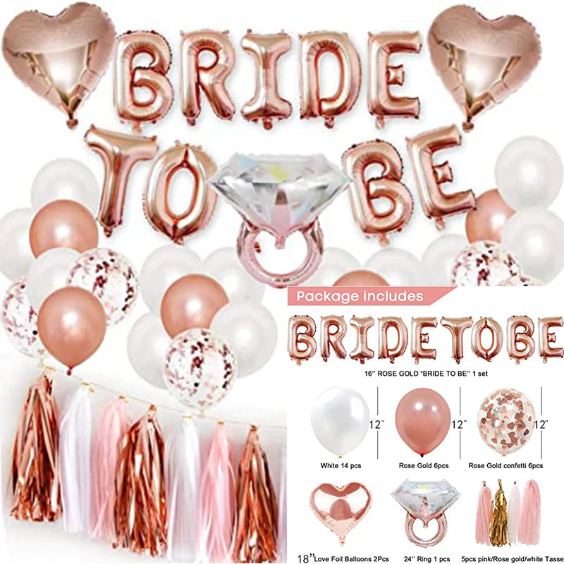 JGA-W Ballon's - BrideToBe
