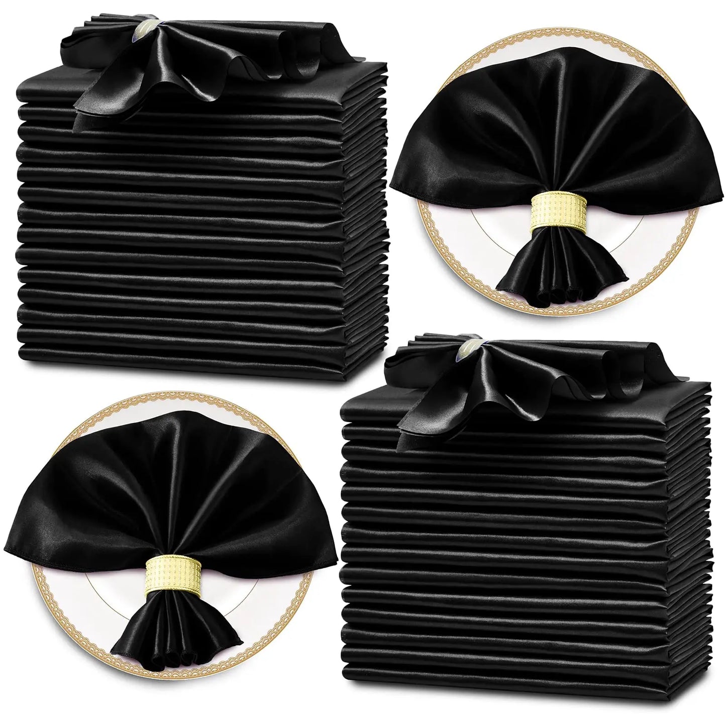 Servietten - Satin Big Pack