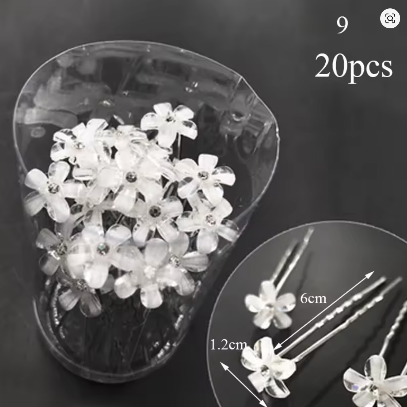 Hochzeitshaarnadel - Blossom Kiss I