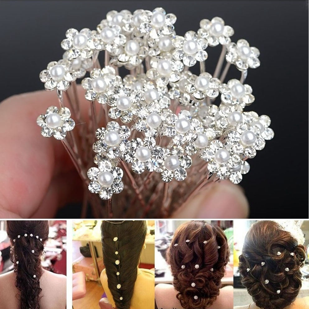 Hochzeitshaarnadel - Floral I