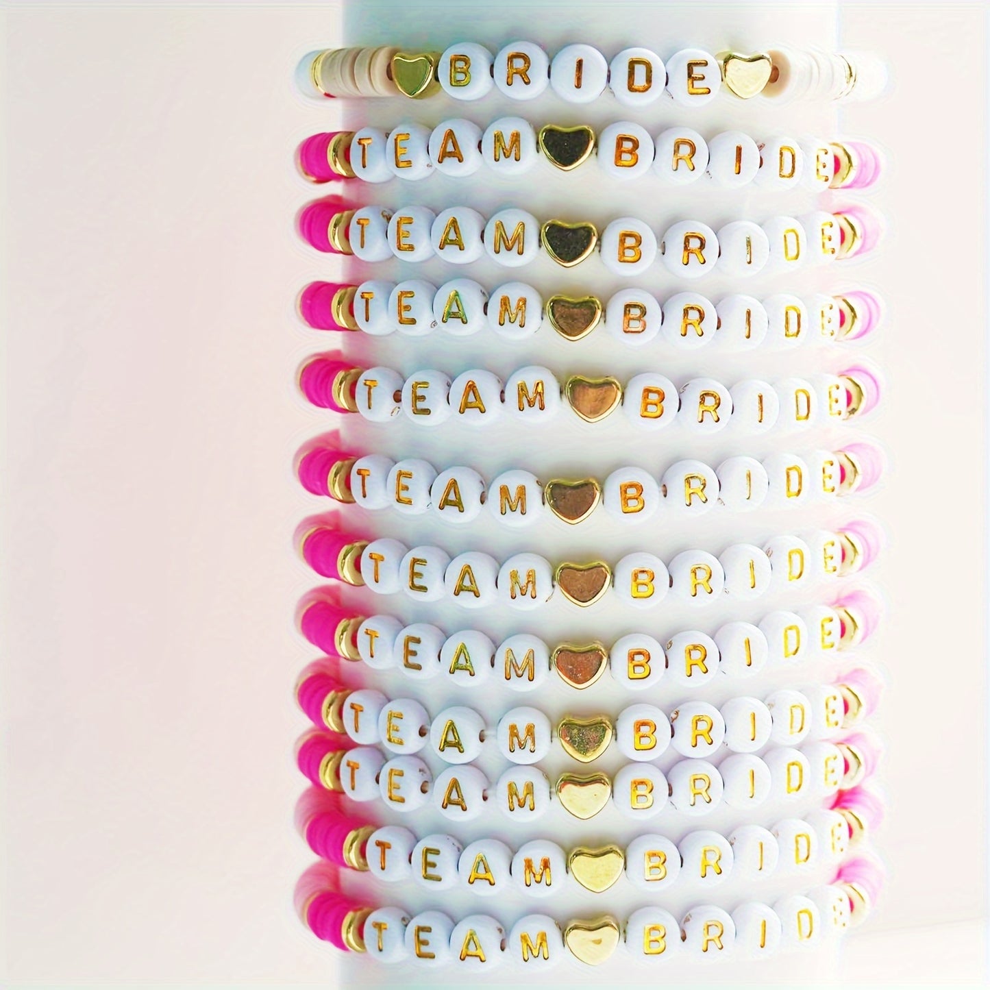 JGA-W Armbänder - PinkWhite