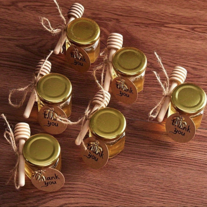 Gastgeschenkverpackung - Honigglas
