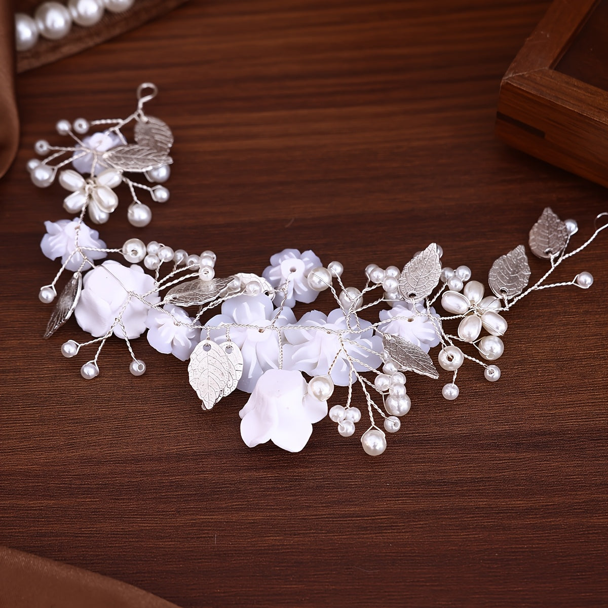 Hochzeitshaarnadel - Floral Pearls IV