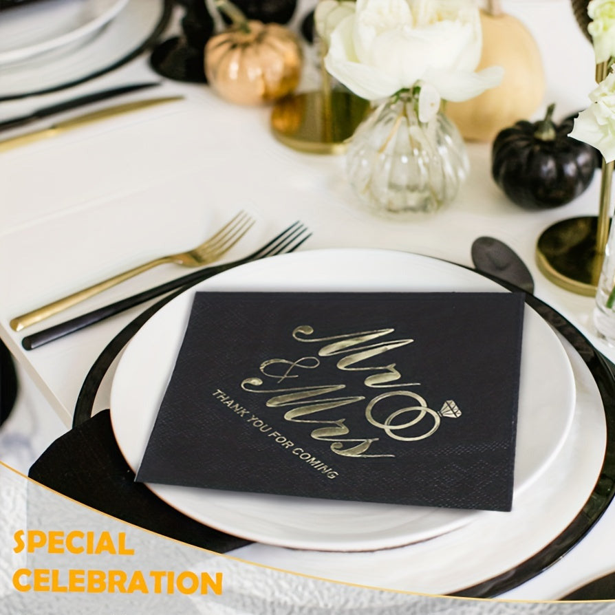 Servietten - Mr. Mrs. II