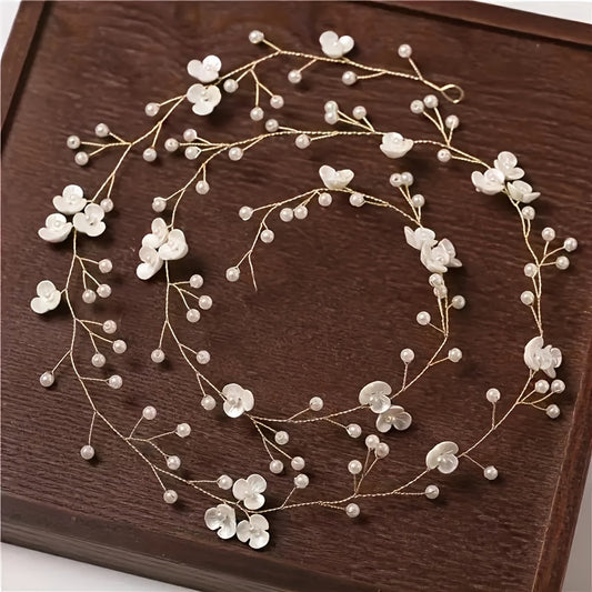 Hochzeitshaarnadel - Floral Spiral