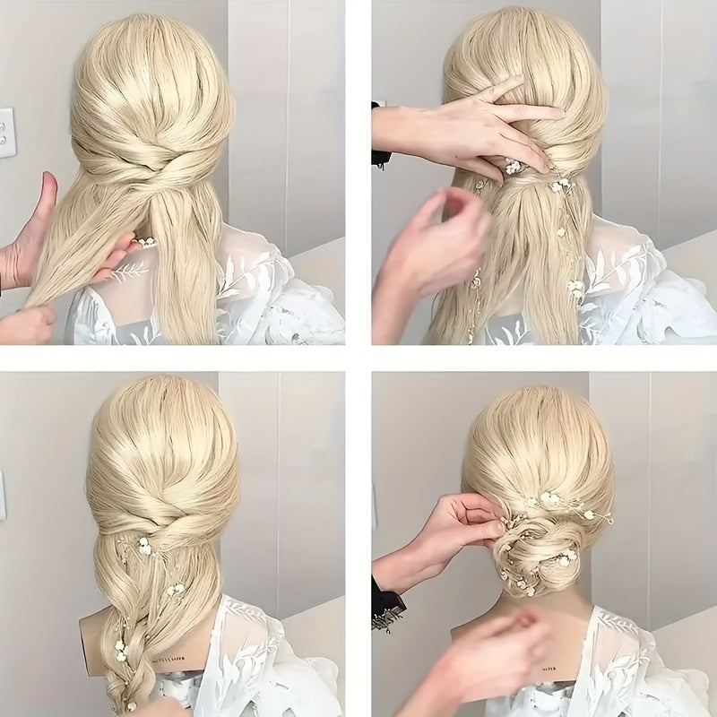 Hochzeitshaarnadel - Floral Spiral