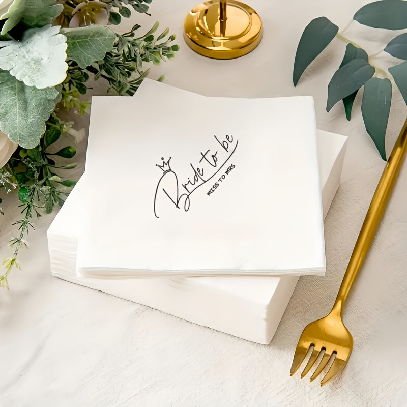 JGA-W Servietten - BrideToBe