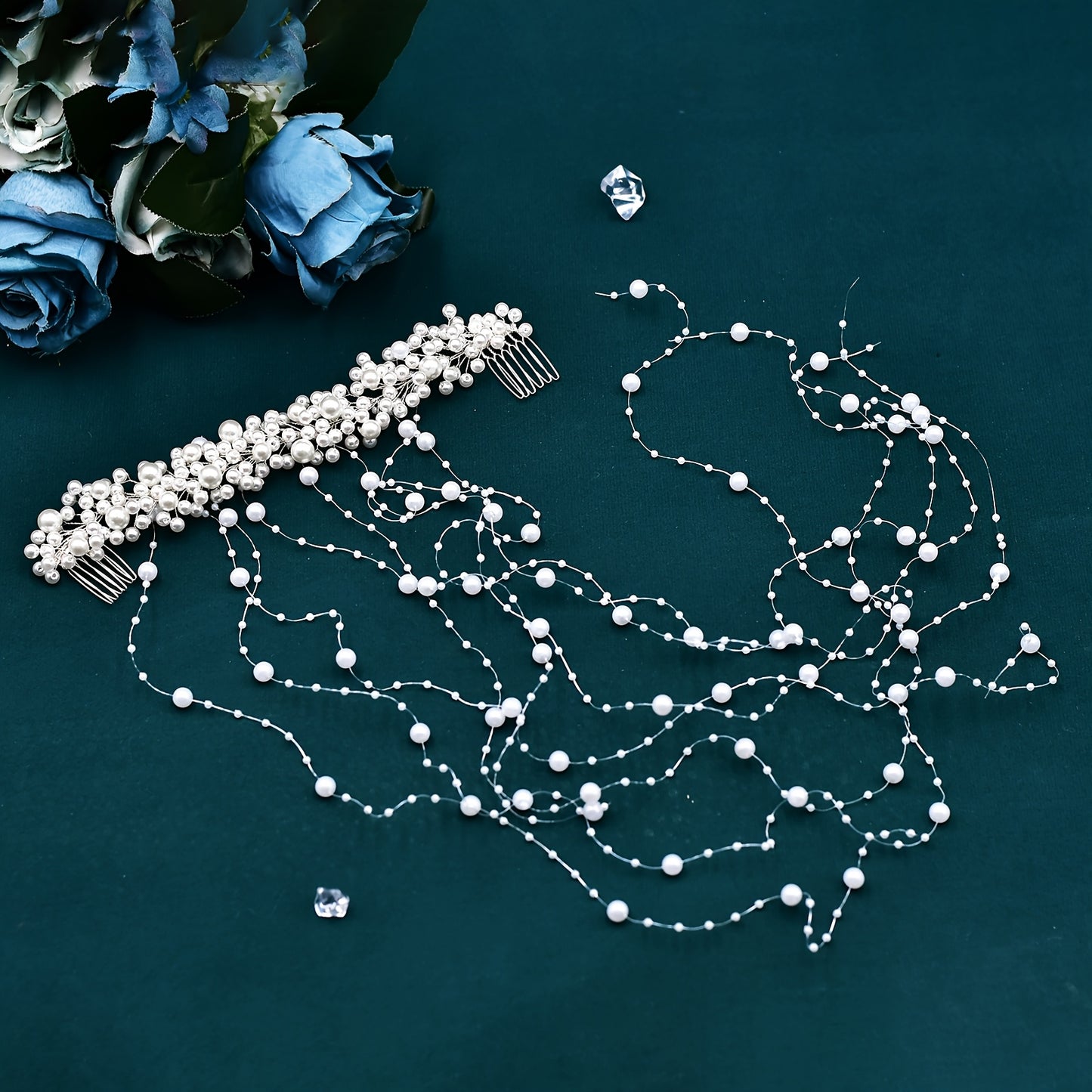 Hochzeitshaarnadel - Pearl Dust
