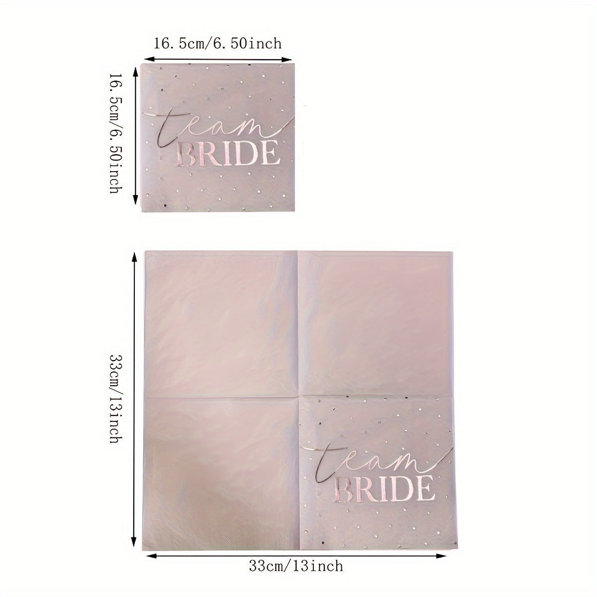 JGA-W Servietten - TeamBride
