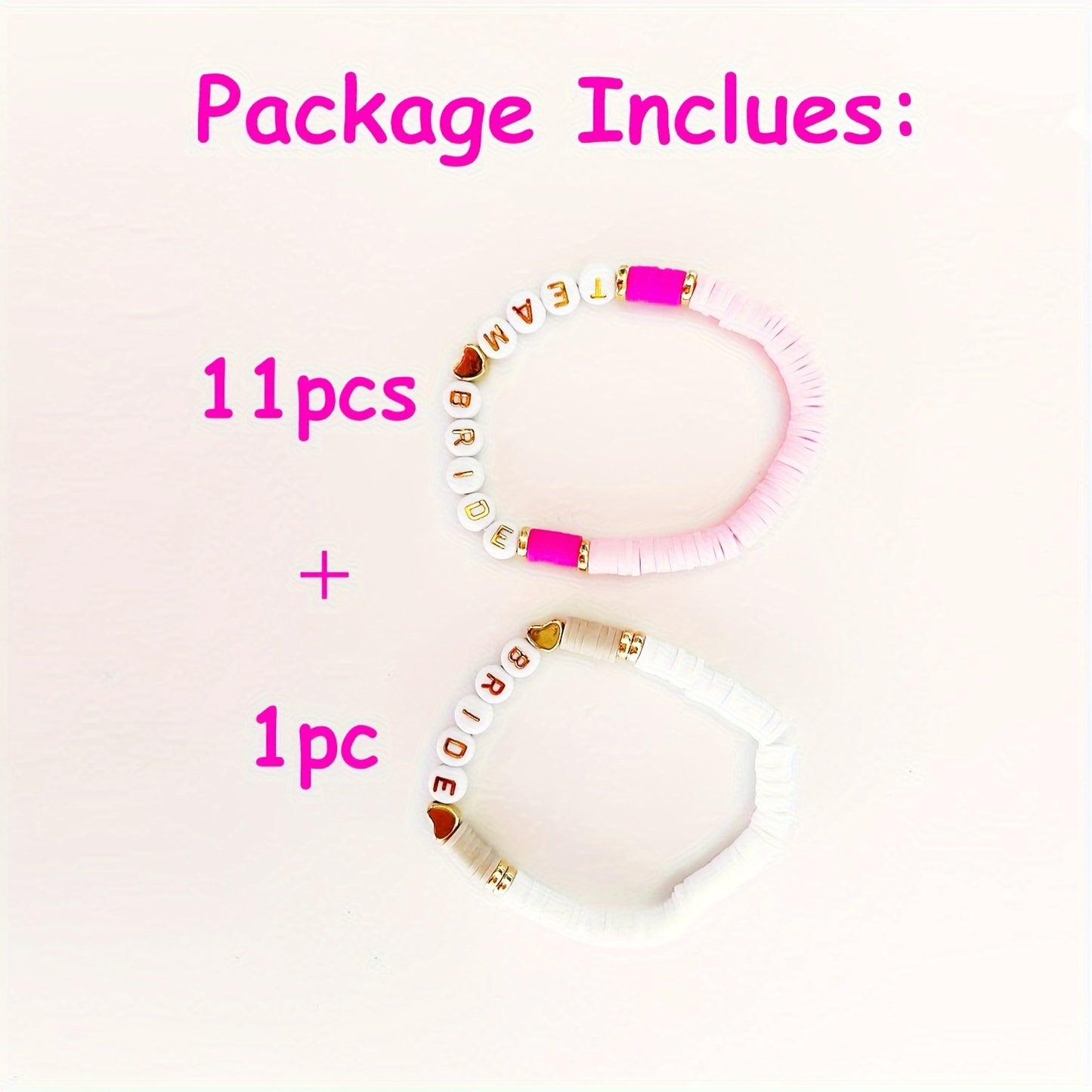 JGA-W Armbänder - PinkWhite