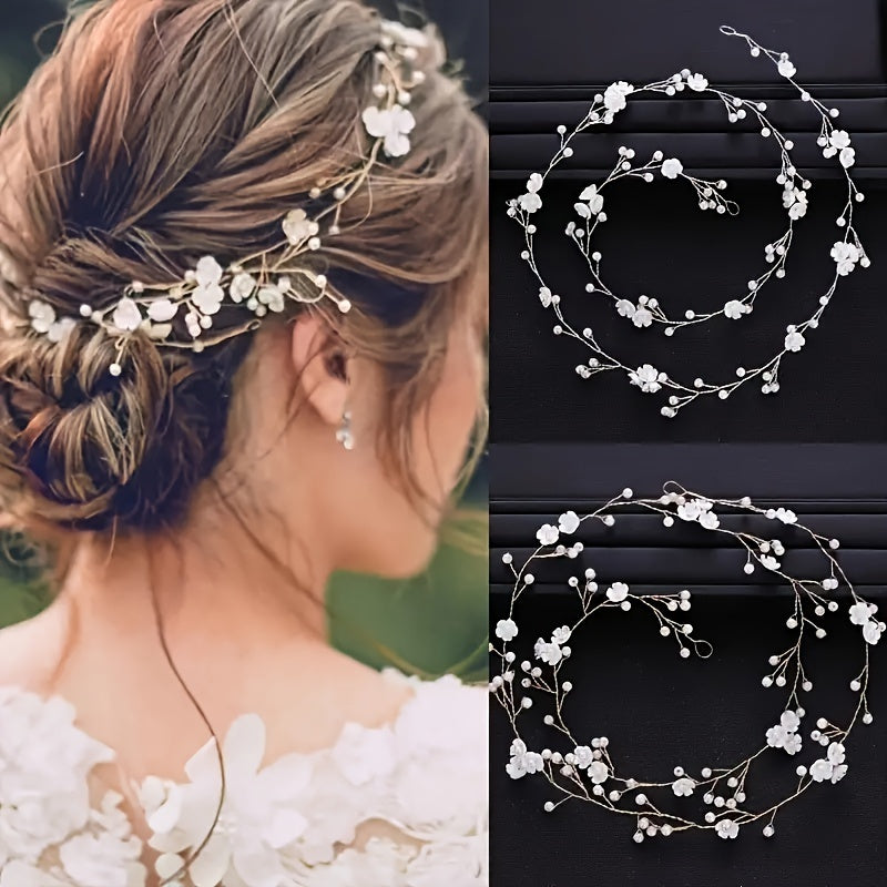 Hochzeitshaarnadel - Floral Spiral