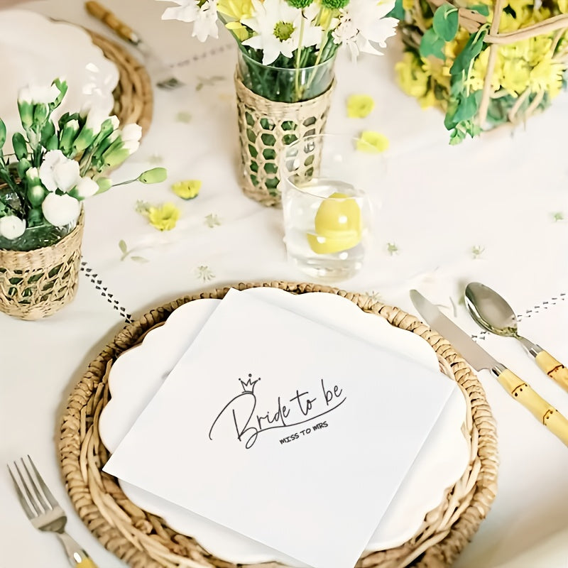 JGA-W Servietten - BrideToBe