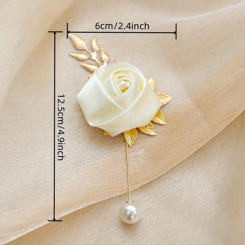 Ansteckschmuck - Radiant Pearl