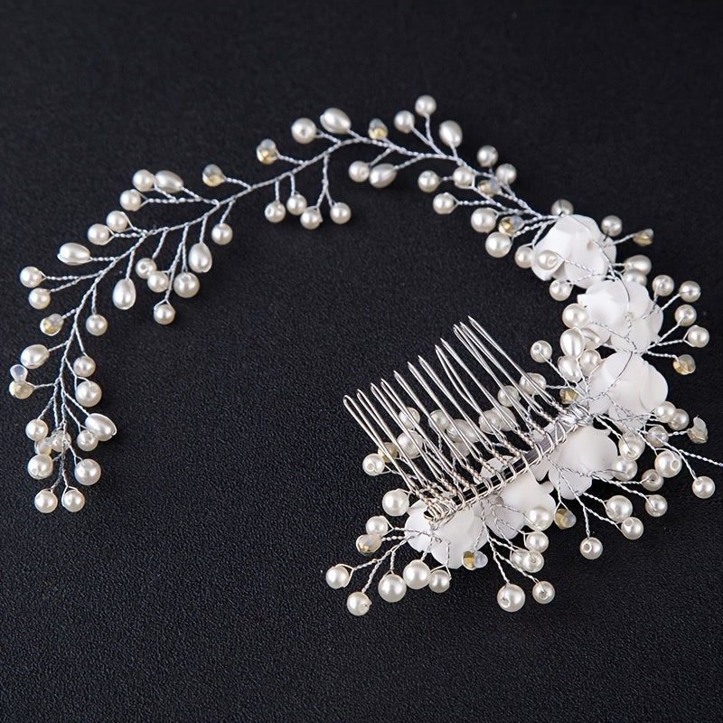 Hochzeitshaarnadel - Floral Pearls I