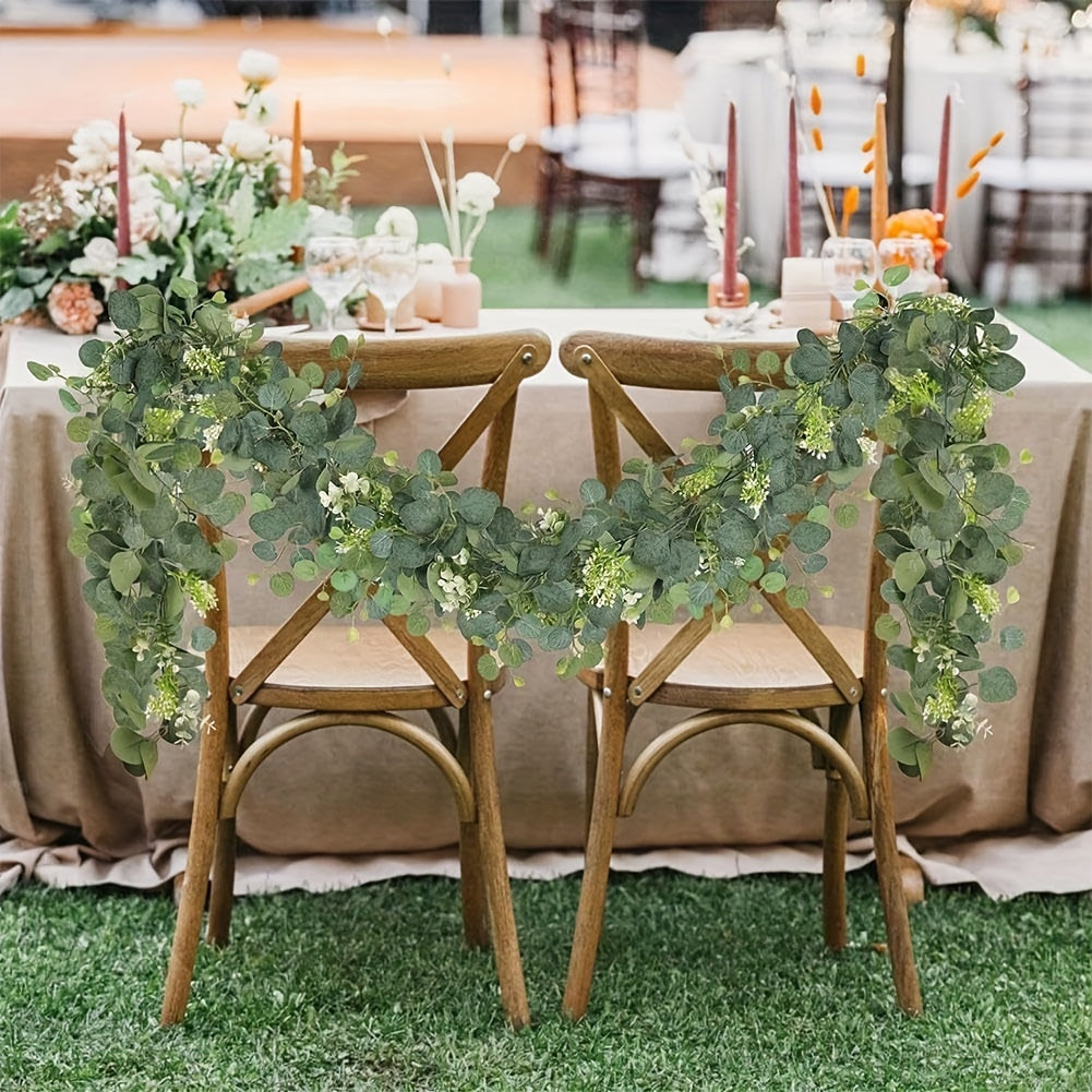 Tischdeko - Eucalyptus Garland