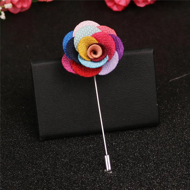 Ansteckschmuck - Midnight Rose