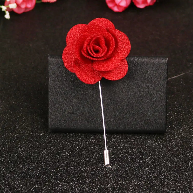 Ansteckschmuck - Midnight Rose