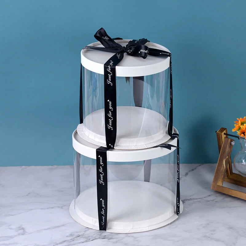 Geschenkbox - Tortenbox Zylinder