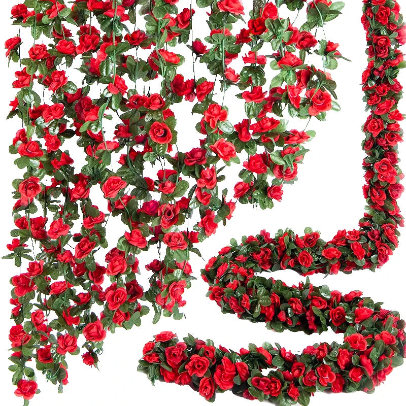 Tischdeko - Variegated roses