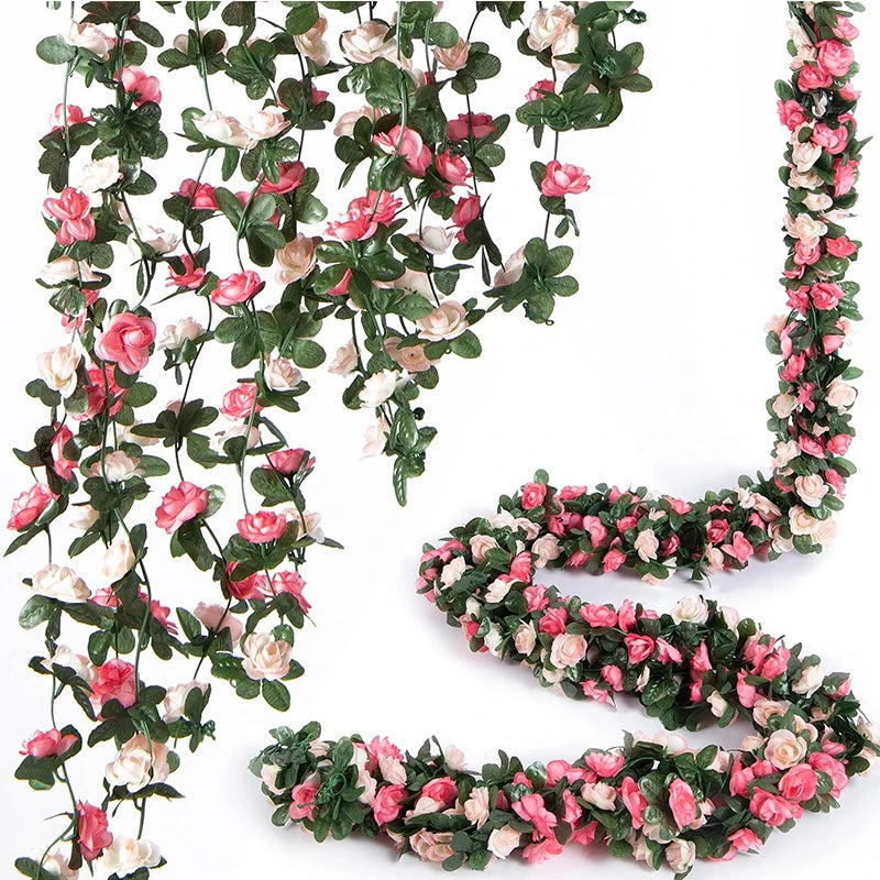 Tischdeko - Variegated roses