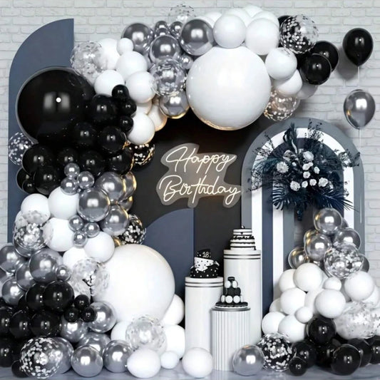 Ballon's - WhiteSilverBlack
