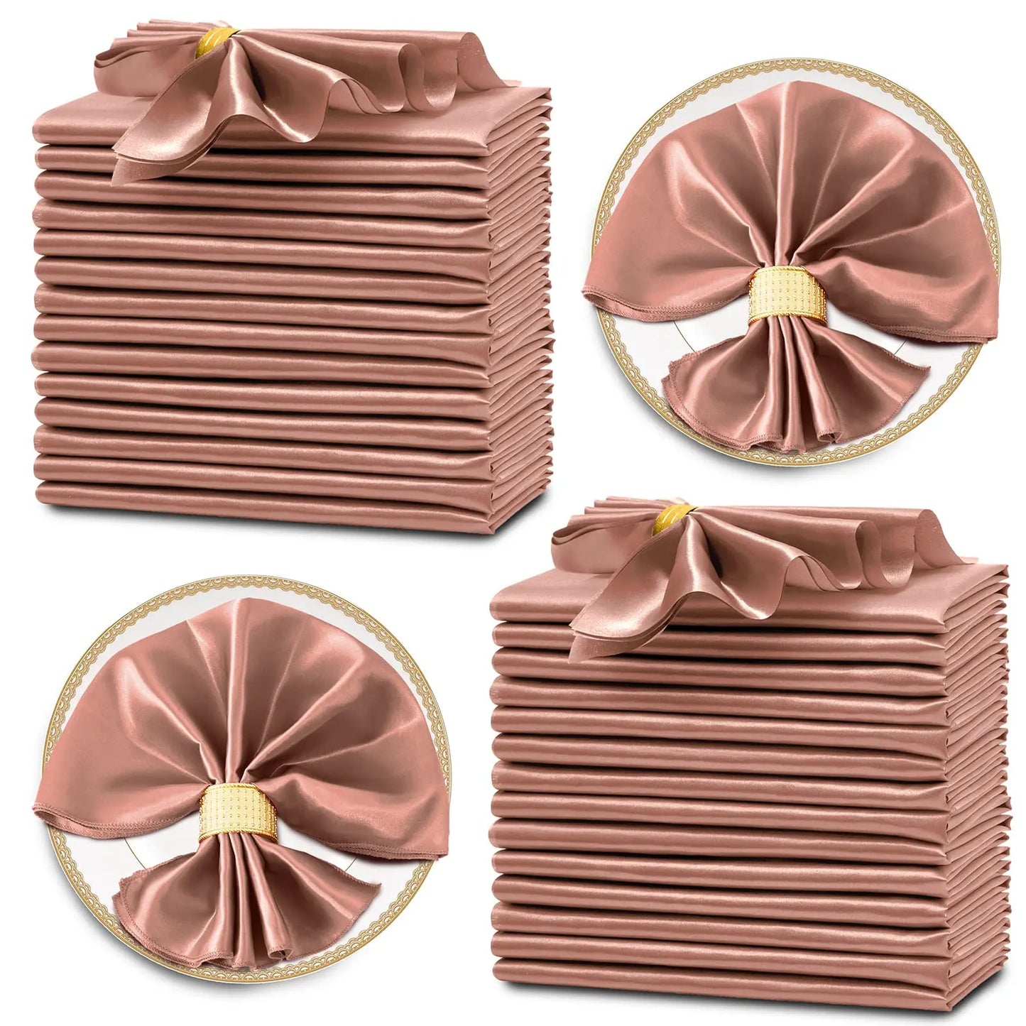 Servietten - Satin Big Pack