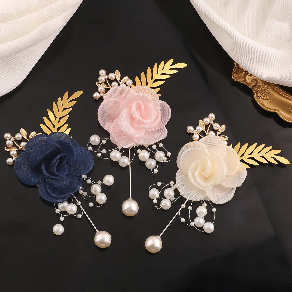 Ansteckschmuck - Floral II