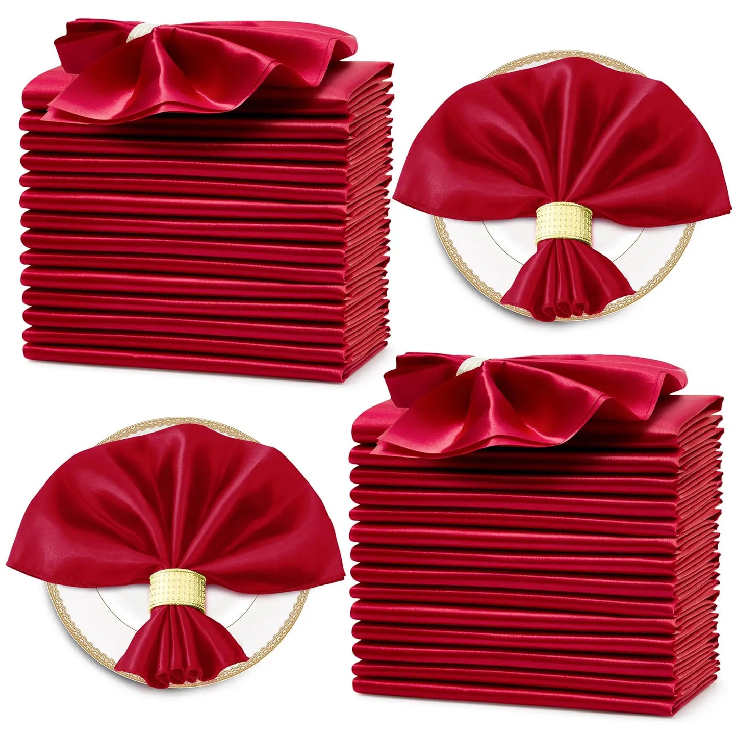 Servietten - Satin Big Pack