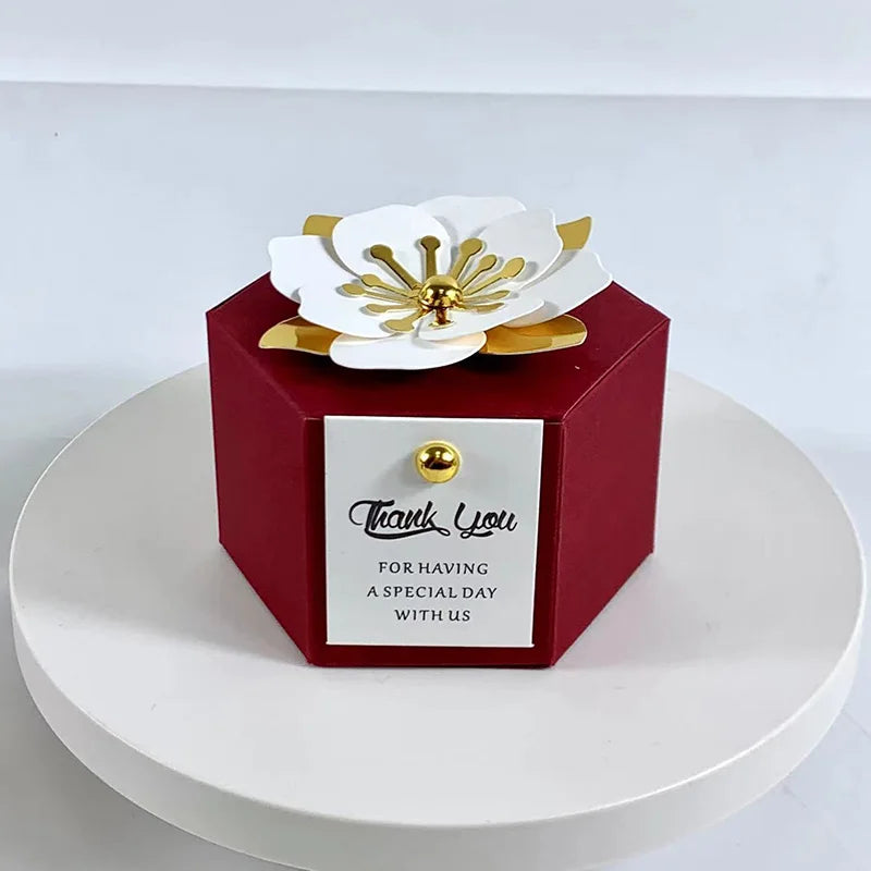 Gastgeschenkverpackung - Hexagon I