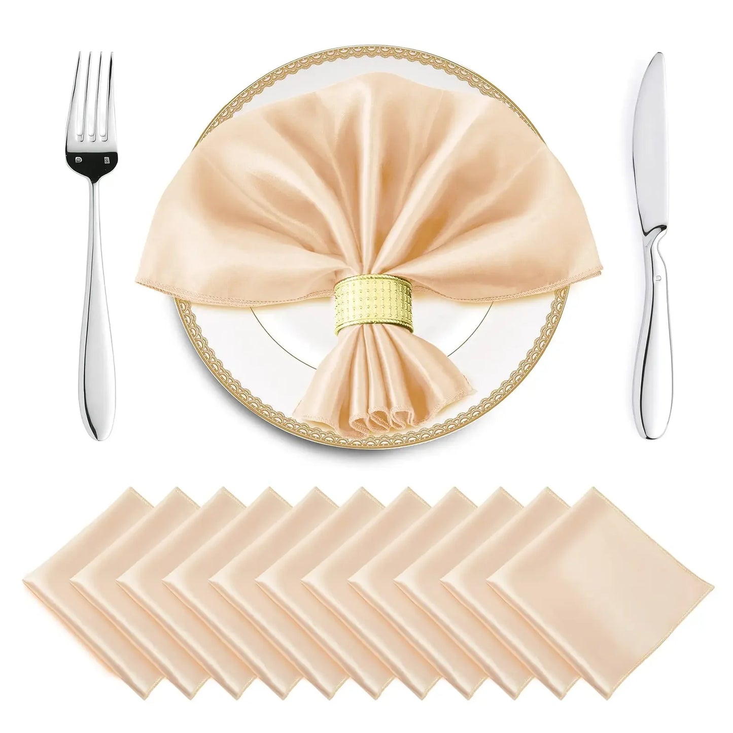 Servietten - Satin Big Pack