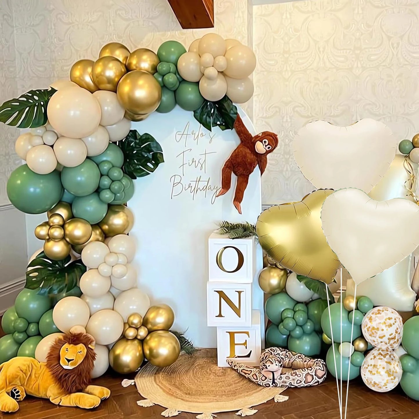 Ballon's - GreenGoldWhite