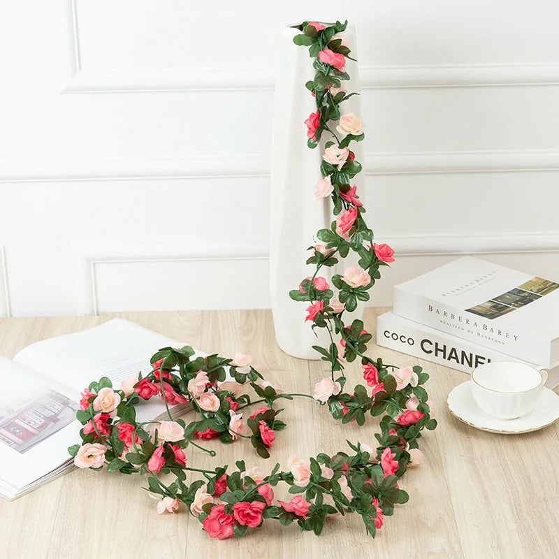 Tischdeko - Variegated roses