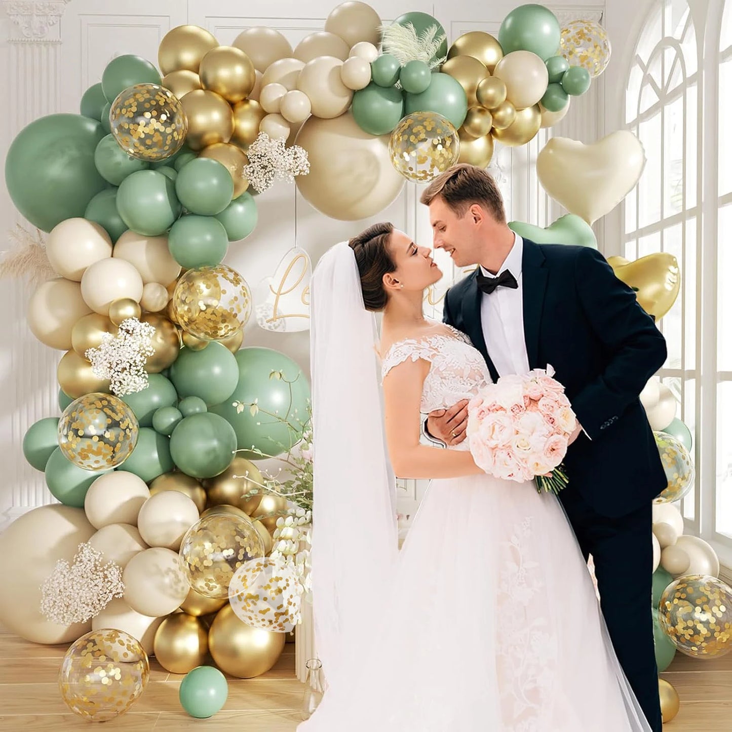 Ballon's - GreenGoldWhite