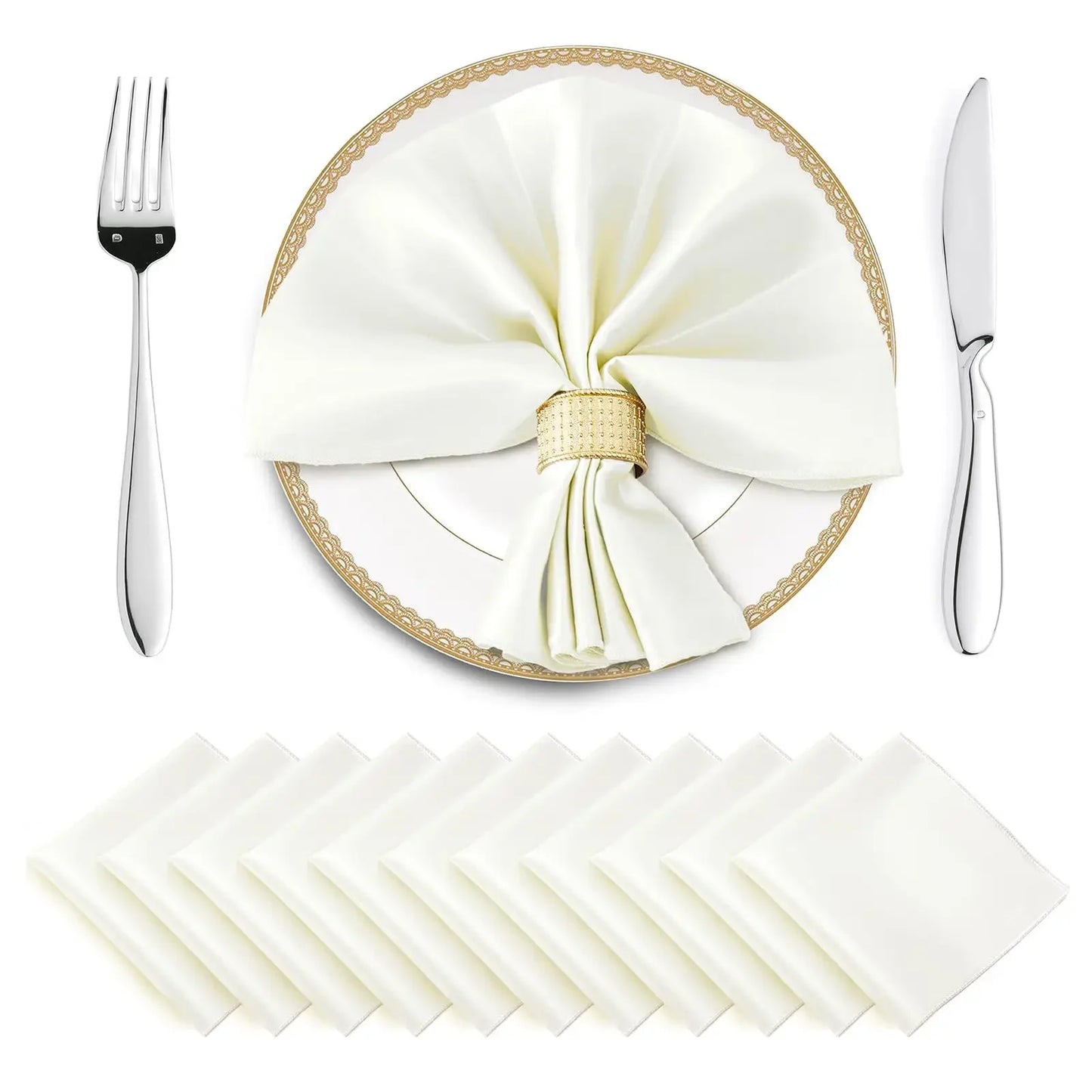 Servietten - Satin Big Pack