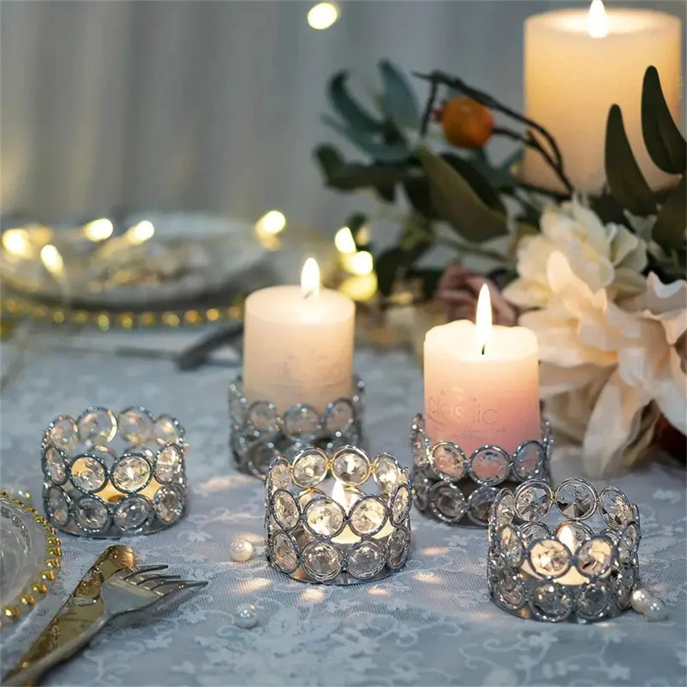 Kerzenständer - Crystal Glow