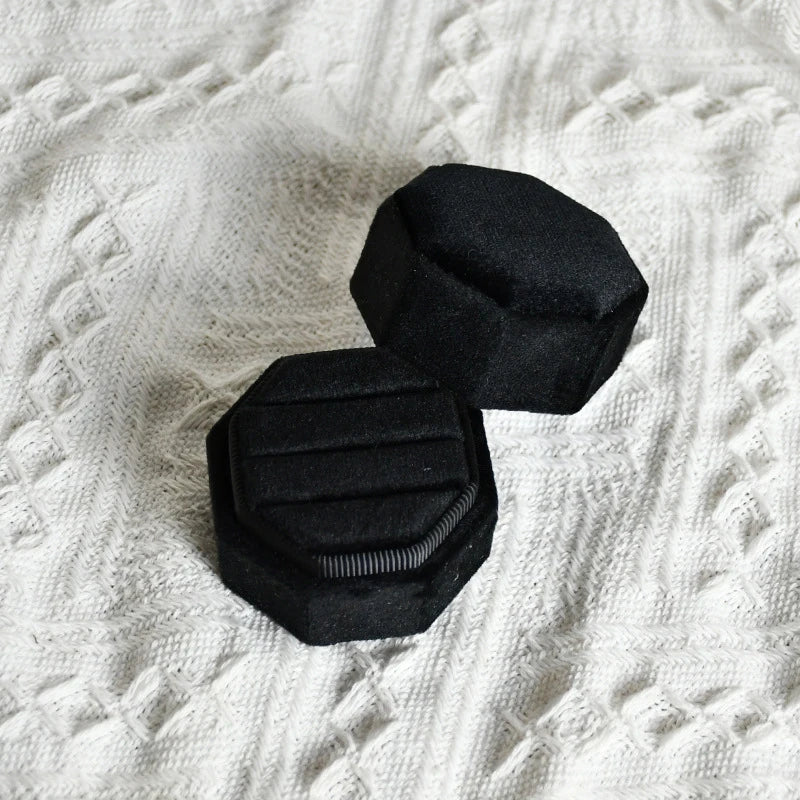 Personalisierte Ringbox - Velvet Promise