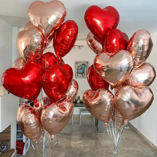 Ballon's - Heart MixedColours