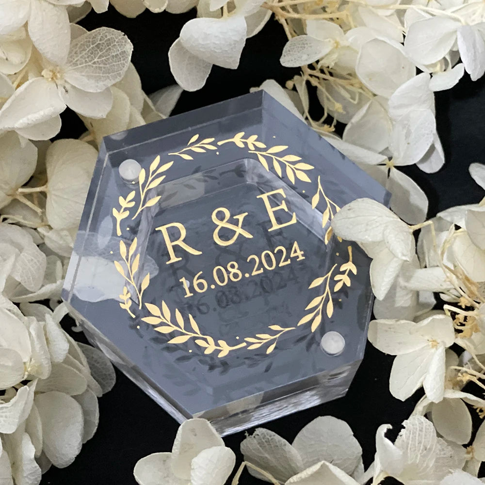Personalisierte Ringbox - Crystal Forever V2