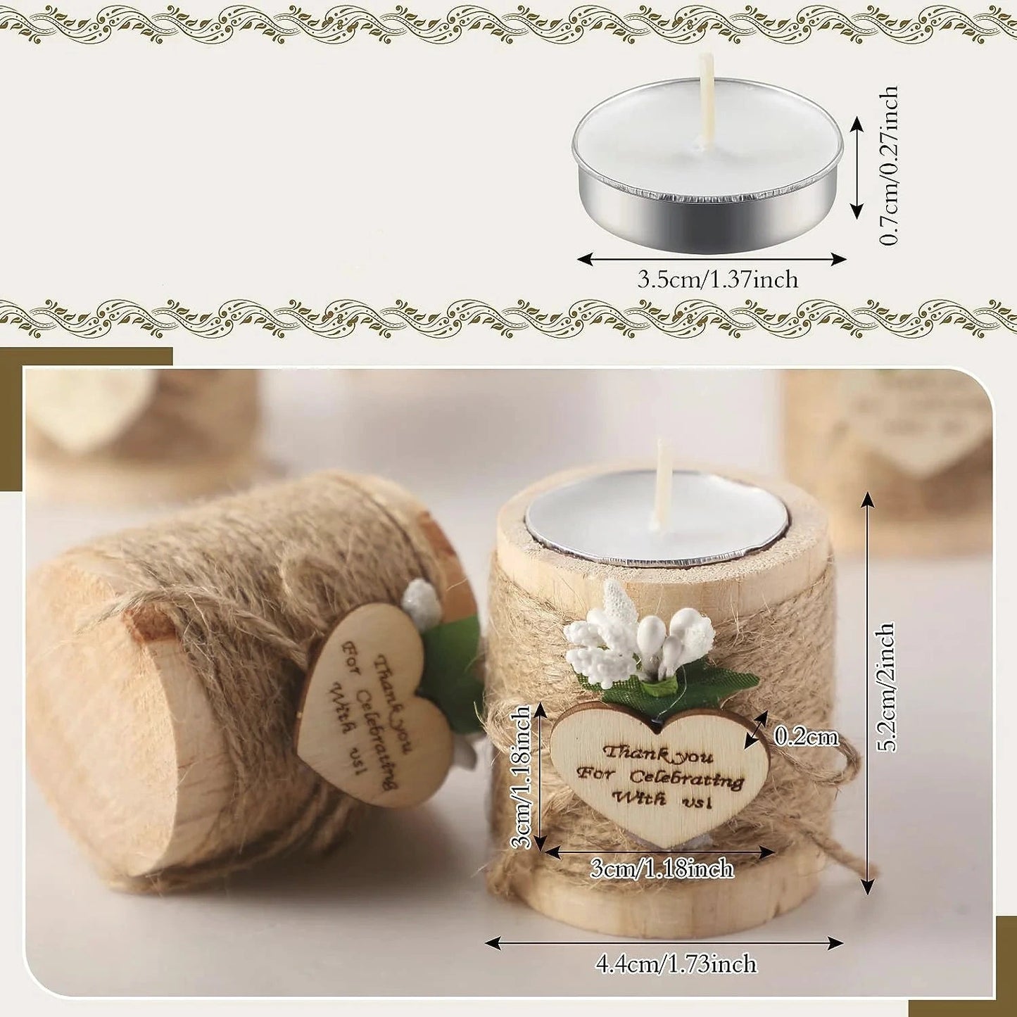 Gastgeschenke - Kerzen
