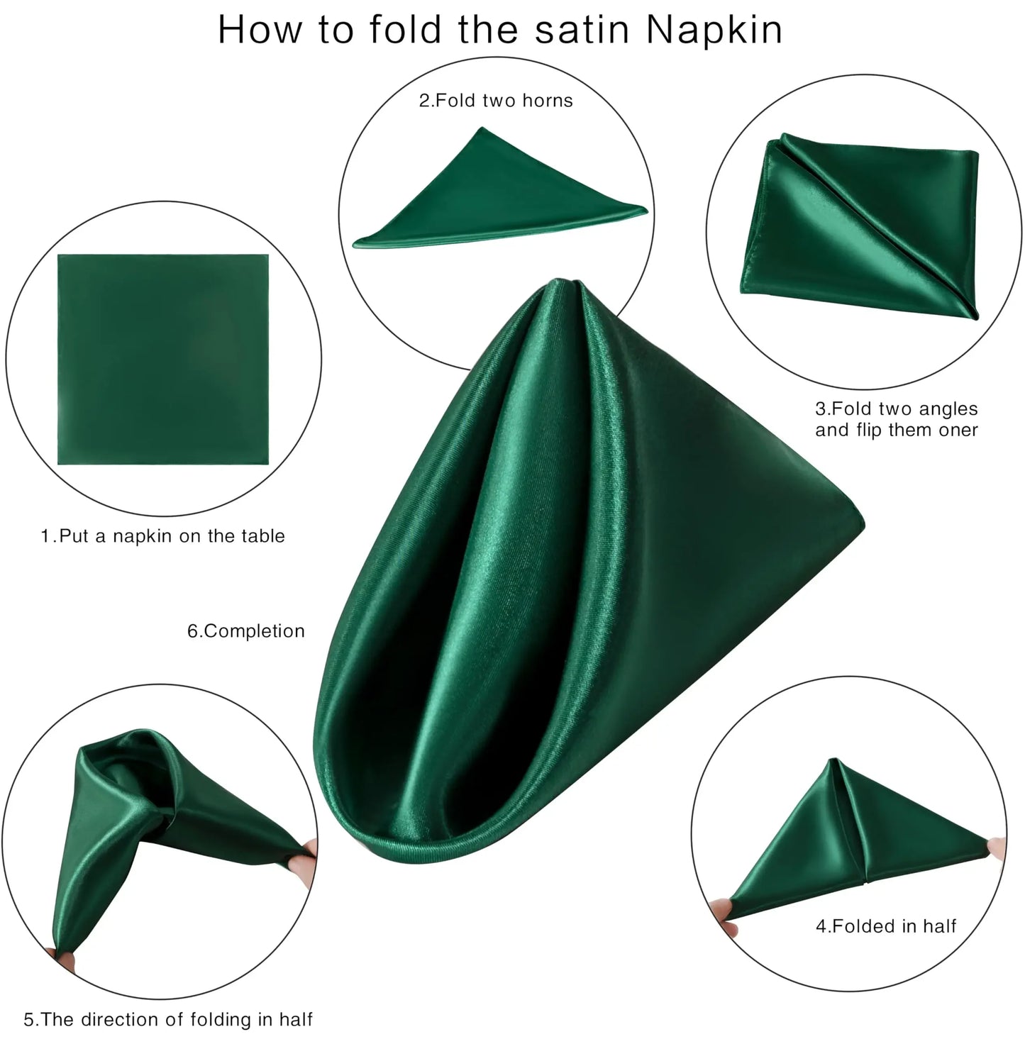 Servietten - Satin Big Pack