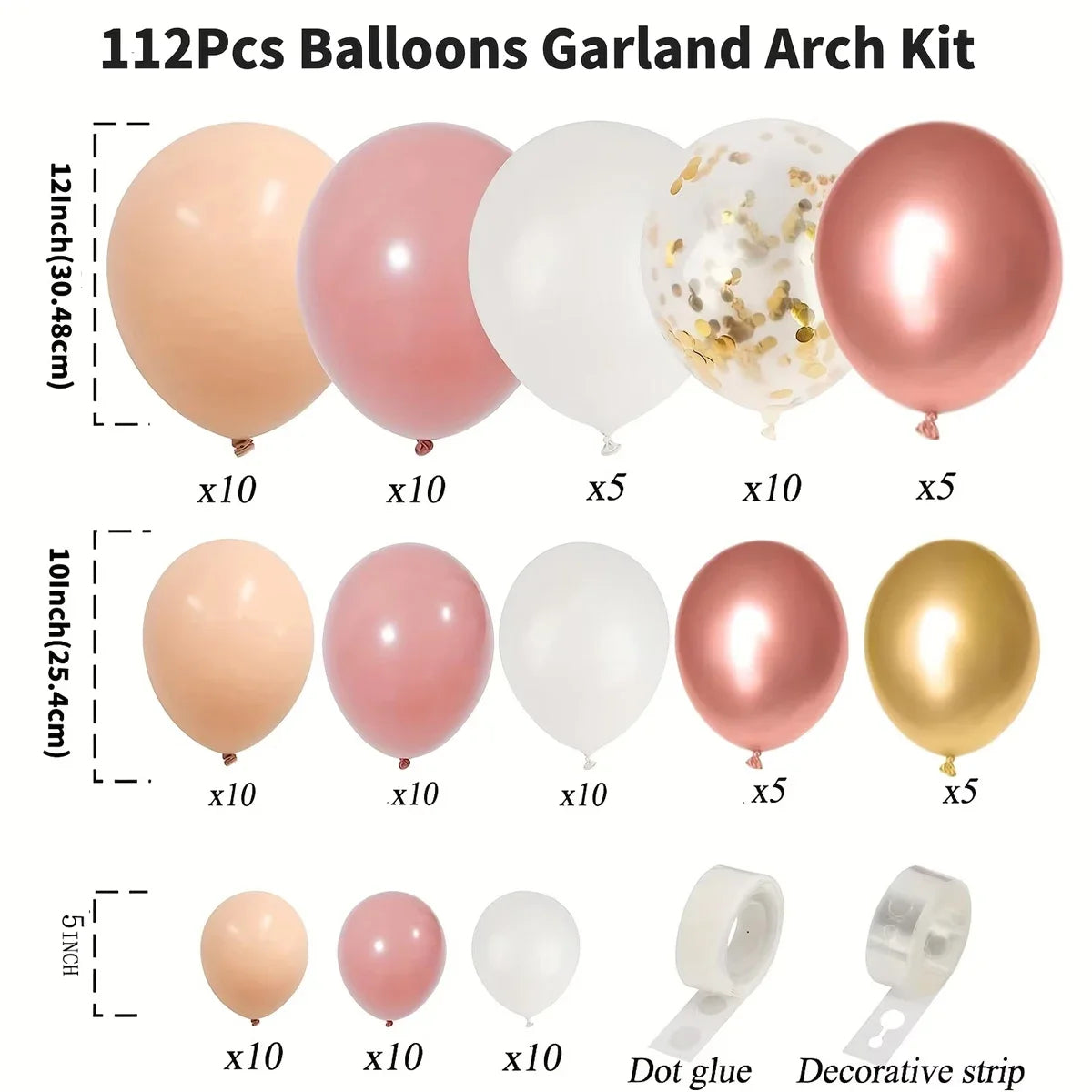 JGA-W Ballon's - Set I