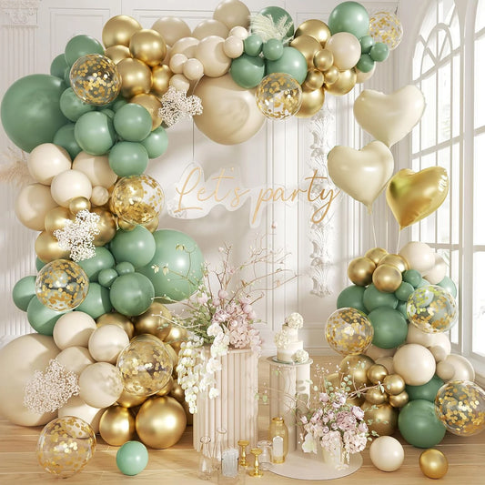 Ballon's - GreenGoldWhite