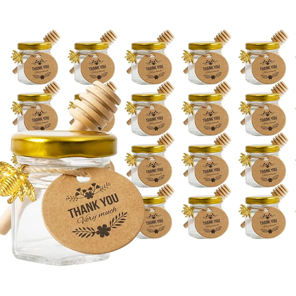 Gastgeschenkverpackung - Honigglas