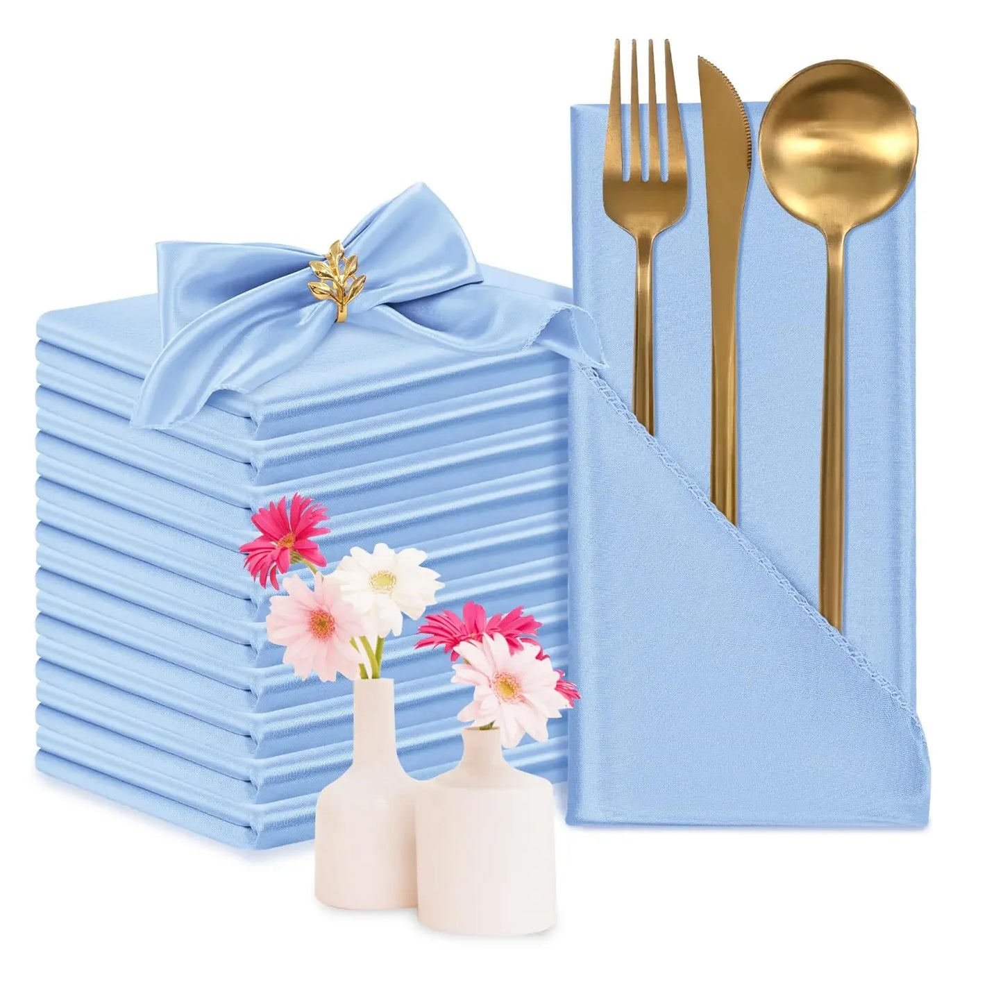 Servietten - Satin Big Pack