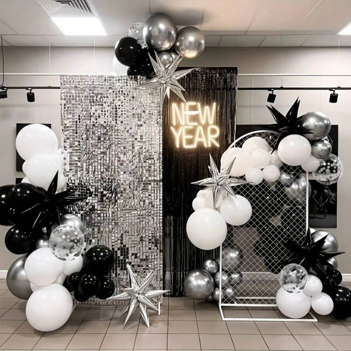 Ballon's - WhiteSilverBlack