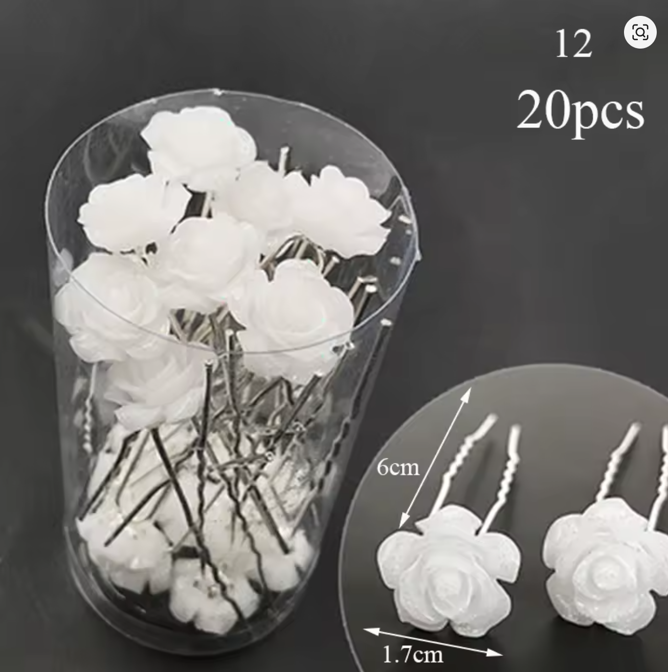Hochzeitshaarnadel - Blossom Kiss I