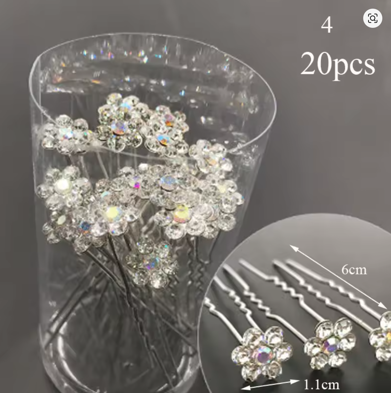 Hochzeitshaarnadel - Blossom Kiss I