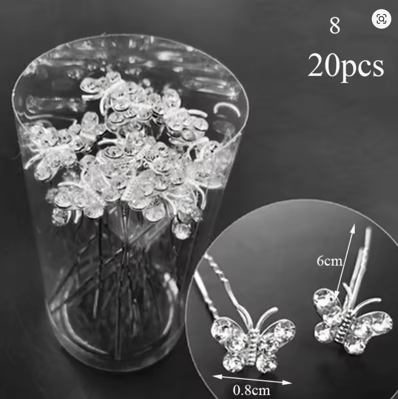 Hochzeitshaarnadel - Blossom Kiss I