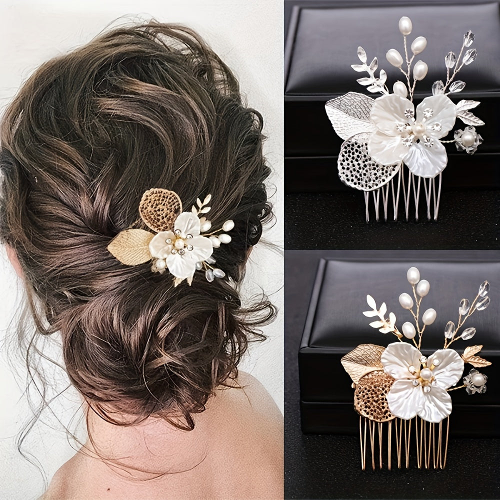 Hochzeitshaarnadel - Floral II